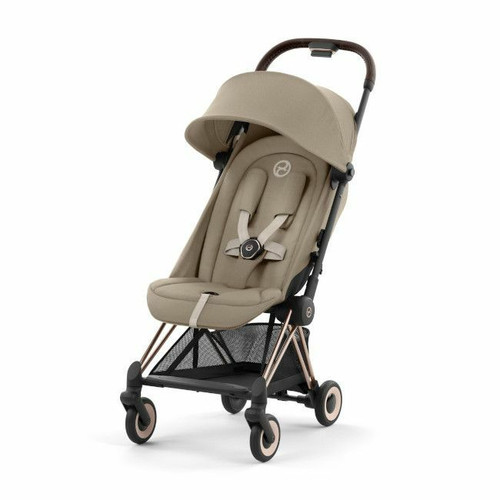 Cybex Carrinho COYA Rosegold Cozy Beige Cybex Coya Pushchair Rosegold Cozy Beige