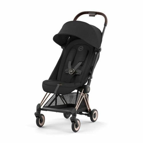 Cybex Coya Pushchair Rosegold Sepia Black
