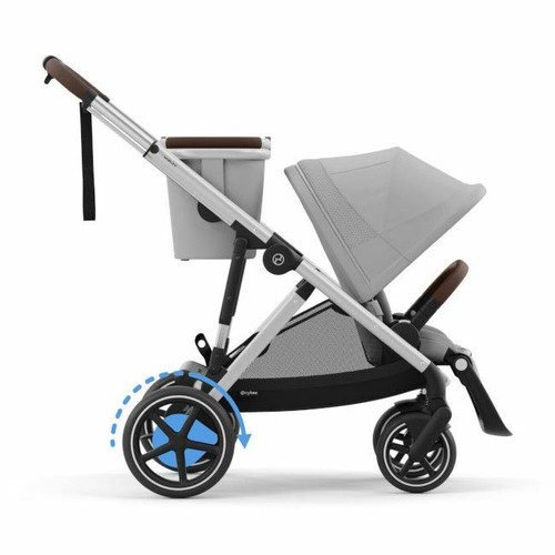 Cybex Carrinho eGAZELLE S SLV Stone Grey Cybex eGazelle S Pushchair SLV Stone Grey