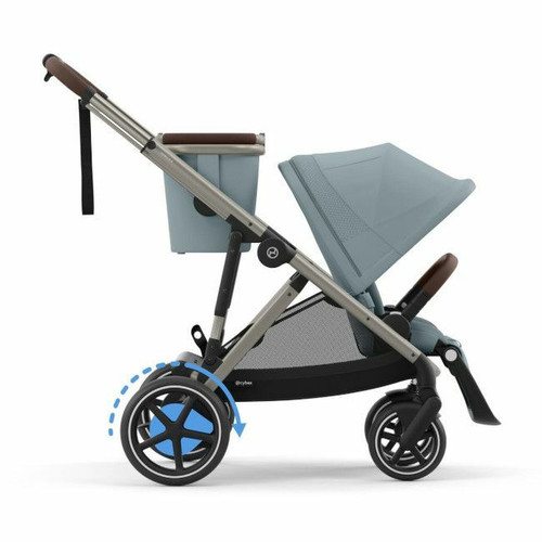 Cybex Carrinho eGAZELLE S TPE Stormy Blue Cybex eGazelle S Pushchair TPE Stormy Blue