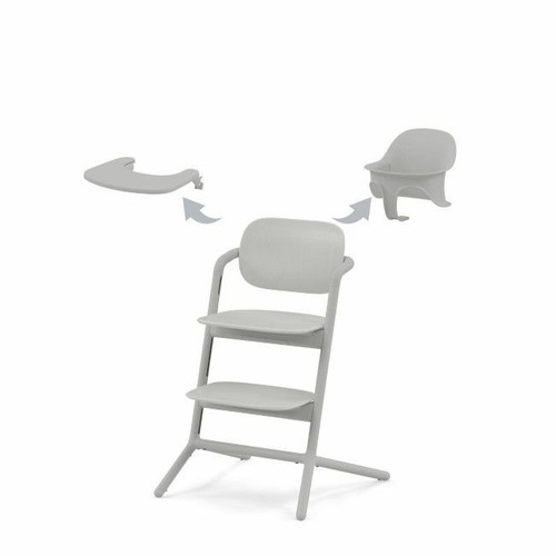 Cybex Conjunto LEMO NG 3 em 1 Suede Grey Cybex Lemo NG 3-in-1 Set Suede Grey