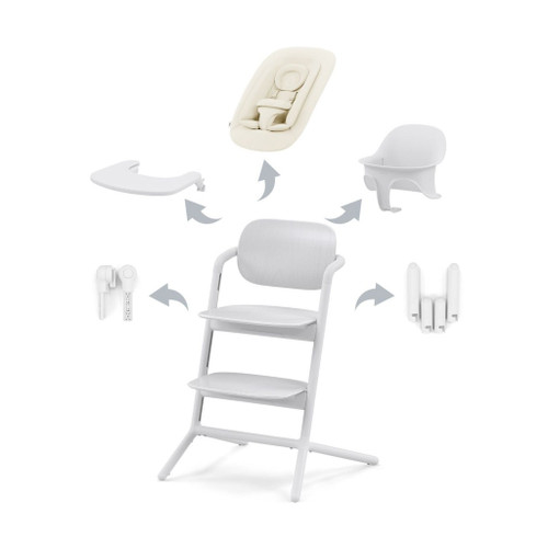Cybex Lemo NG 4-in-1 Set All White