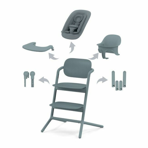 Cybex Conjunto LEMO NG 4 em 1 Stone Blue Cybex Lemo NG 4-in-1 Set Stone Blue