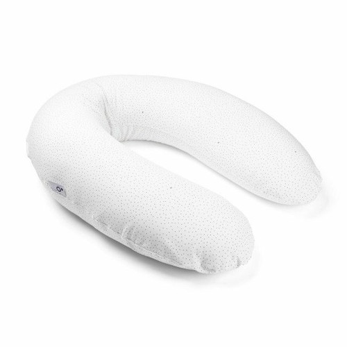 Doomoo Buddy Nursing Pillow Silver Dots 5B06