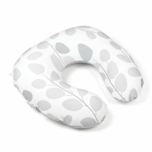 Doomoo Softy Nursing Pillow Leaves Grey S32