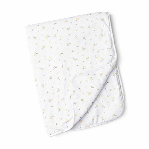 Doomoo Dream Organic Cotton Blanket Flower Yellow 75x100 5DS34