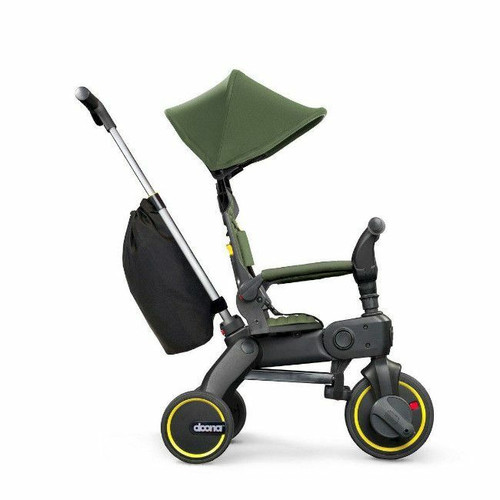 Doona Triciclo Dobrável Liki Trike S3 Desert Green +10M 3611 Doona Liki Trike S3 Foldable Tricycle Desert Green +10M 3611