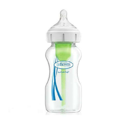Dr Brown’s Options+ Wide-Neck Glass Bottle 270ml 154804.7