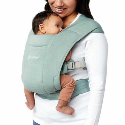 Ergobaby Porta-Bebé Embrace Soft Knit Jade EBCEMAJADE Ergobaby Embrace Soft Knit Baby Carrier Jade EBCEMAJADE