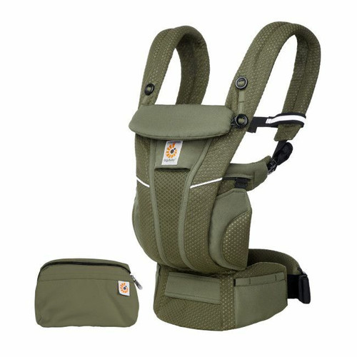 Ergobaby Porta-Bebé Omni Breeze Olive Green EBCZ360POLIVE Ergobaby Omni Breeze Baby Carrier Olive Green EBCZ360POLIVE