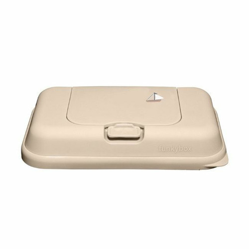 FunkyBox Wipes Box To Go Beige Boat FBTG64