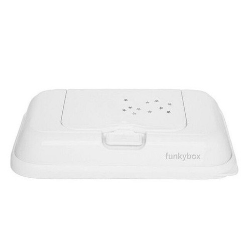 FunkyBox Wipes Box To Go White Little Stars FBTG36
