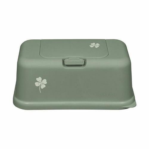 FunkyBox Wipes Box Clover Green FB56