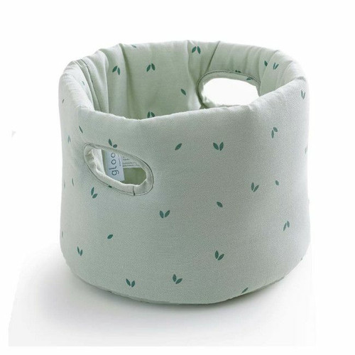 Gloop Baby Fabric Basket Organic Green GOCB036