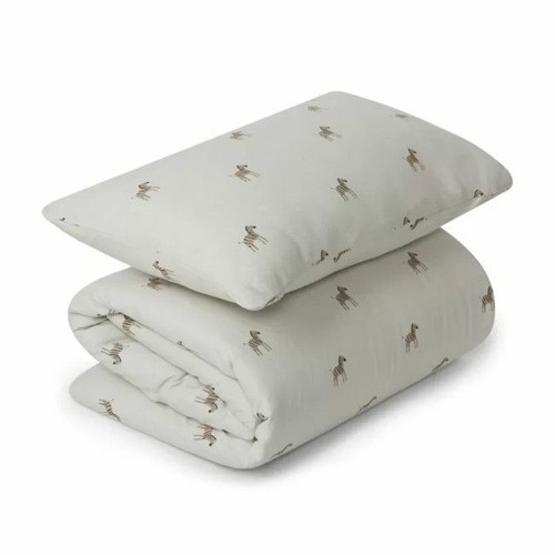 Gloop Duvet with Filling + Pillowcase 100x140 Zebra GOEDE051