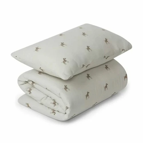 Gloop Duvet with Filling + Pillowcase 100x140 Zebra GOEDE051