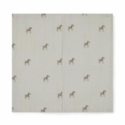 Gloop Muslin 100x100 Zebra GOFG051