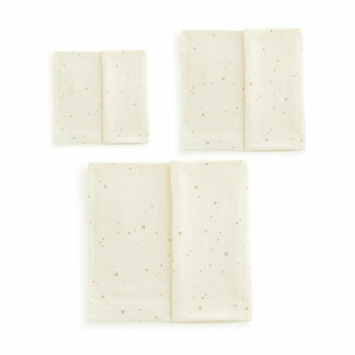 Gloop Pack of 3 Muslins Soft Sky GOPF044