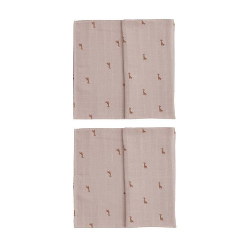 Gloop Pack of 2 Muslins 70x70 Safari GOPFT040