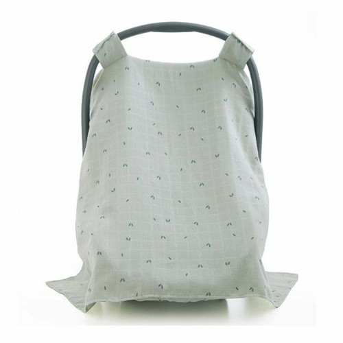 Gloop Infant Car Seat Cover Organic Green GOP036