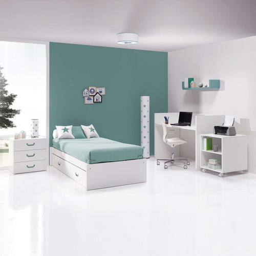 Alondra Sero Joy Convertible Bed Aqua Green K559-M7781
