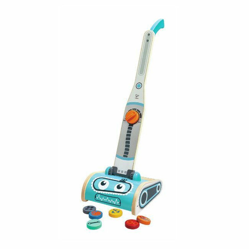 Hape Aspirador em Madeira +2 Anos E3056 Hape Wooden Vacuum Cleaner 2Y+ E3056