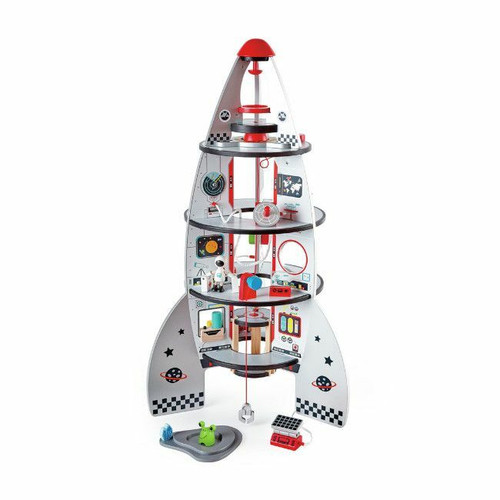 Hape Foguetão de 4 Andares +3 Anos E3021 Hape 4-Storey Rocket +3 Years E3021