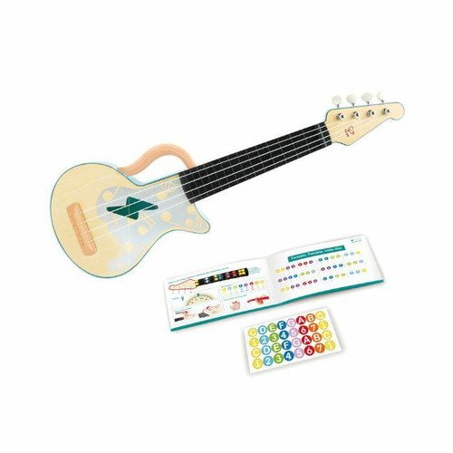 Hape Ukelele Rock N Roll +3 Anos E0626 Hape Rock N Roll Ukulele +3 Years E0626