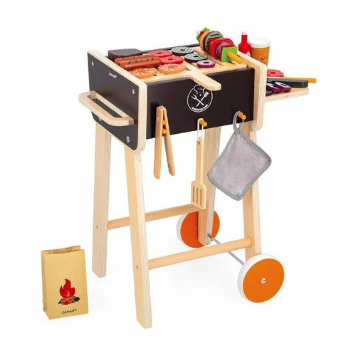 Janod Barbecue em Madeira +3 Anos J06619 Janod Wooden Barbecue +3 Years J06619
