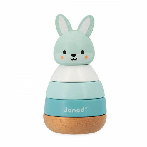 Janod WWF Wooden Stacking Toy Bunny +12M J08653