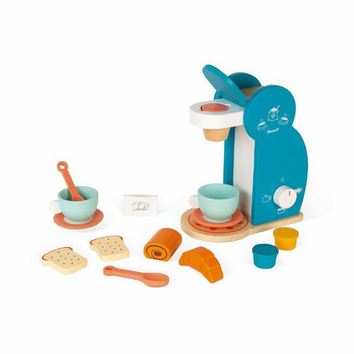 Janod Conjunto de Pequeno-Almoço em Madeira +3 Anos J06599 Janod Wooden Breakfast Set +3 Years J06599
