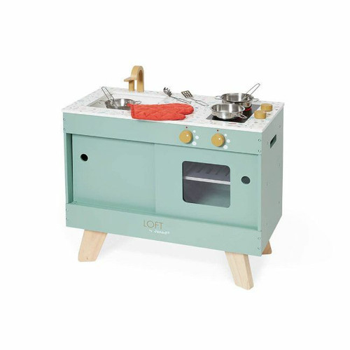 Janod Loft Wooden Kitchen +3 Years J06556