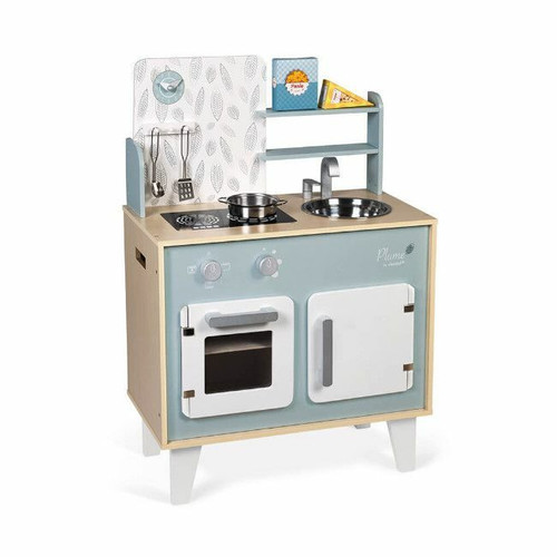 Janod Cozinha Plume em Madeira +3 Anos J06608 Janod Plume Wooden Kitchen +3 Years J06608