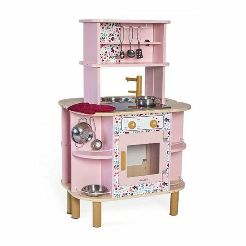 Janod Cozinha Twist em Madeira +3 Anos J06616 Janod Twist Wooden Kitchen +3 Years J06616