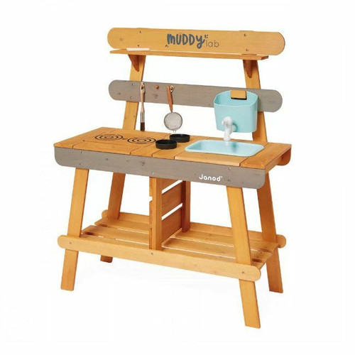 Janod Cozinha de Exterior em Madeira +3 Anos J06632 Janod Outdoor Wooden Kitchen +3 Years J06632