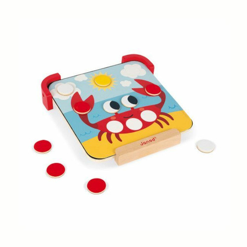 Janod Magnetic Discs Learn Colours +2 Years J05321