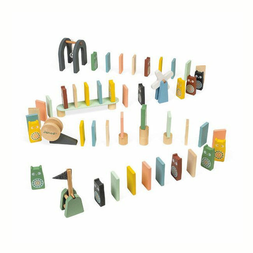 Janod Sweet Cocoon Wooden Domino +3 Years J04404