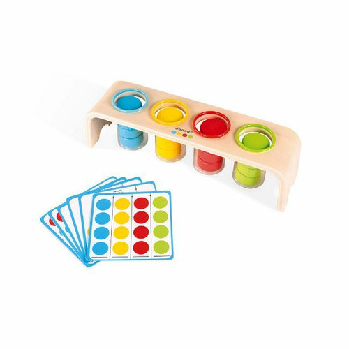 Janod Jogo de Classificação de Cores Essentiel +2 Anos J05066 Janod Essentiel Colour Sorting Game +2 Years J05066