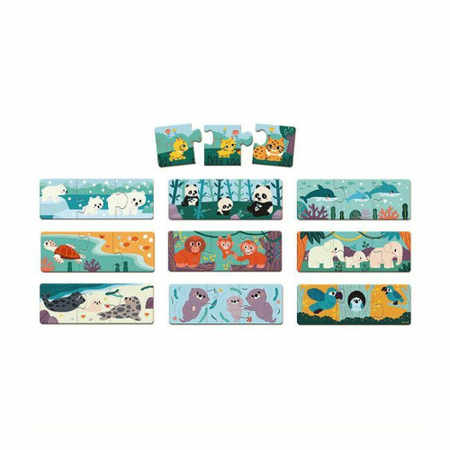 Janod WWF Animal Matching 30-Piece Game +2 Years J08636