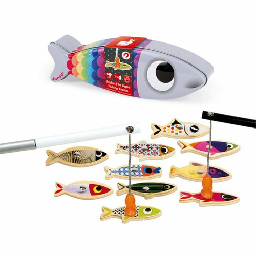 Janod Jogo de Pesca Sardinhas +24M J08209  Janod Sardine Fishing Game +24M J08209