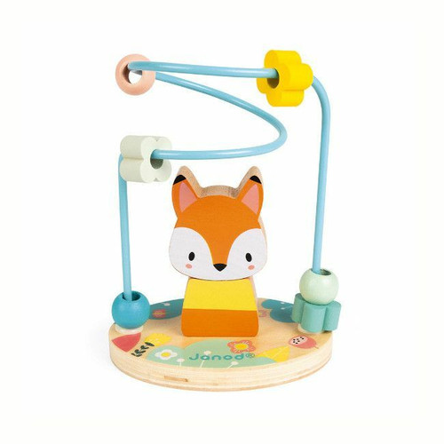 Janod Labirinto Raposa em Madeira Pure +12M J05151 Janod Pure Wooden Fox Maze +12M J05151
