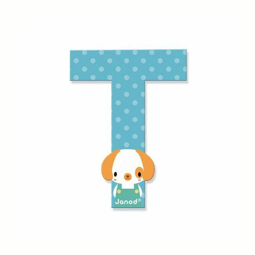 Janod Pure Wooden Decorative Letter T J05184