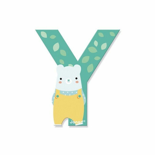 Janod Pure Wooden Decorative Letter Y Mint J05189