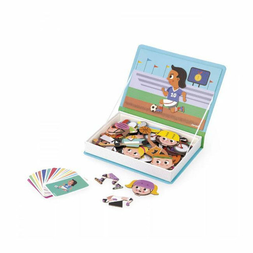 Janod Magnetic Book Magneti'book Sports +3 Years J02596
