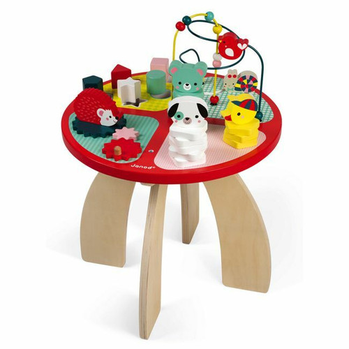 Janod Mesa de Atividades Baby Forest +12M J08018 Janod Baby Forest Activity Table +12M J08018