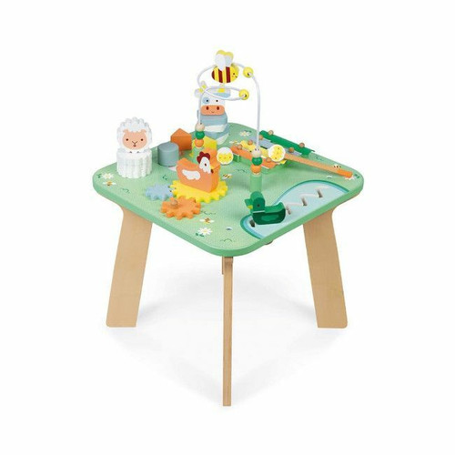Janod Pretty Meadow Activity Table +12M J05327