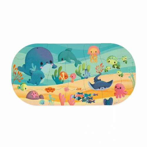 Janod Puzzle de Banho Oceano +3 Anos J04727 Janod Ocean Bath Puzzle +3 Years J04727