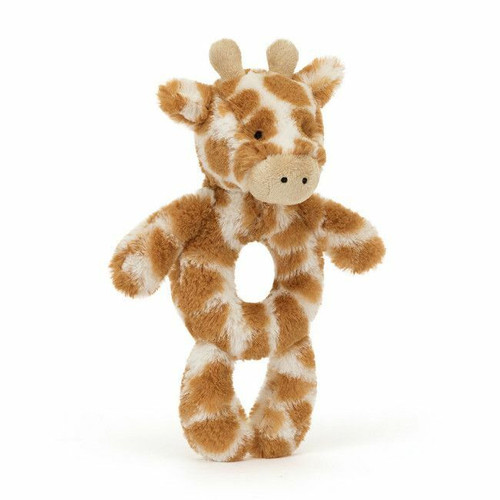 Jellycat Bashful Giraffe Rattle +0M BRR4GF