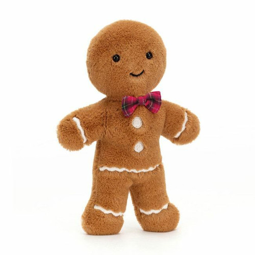 Jellycat Gingerbread Biscuit Fred Soft Toy 20cm +0M JGB3FT