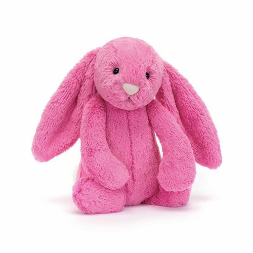 Jellycat Bashful Bunny Plush Hot Pink 31cm +0M BAS3BHP
